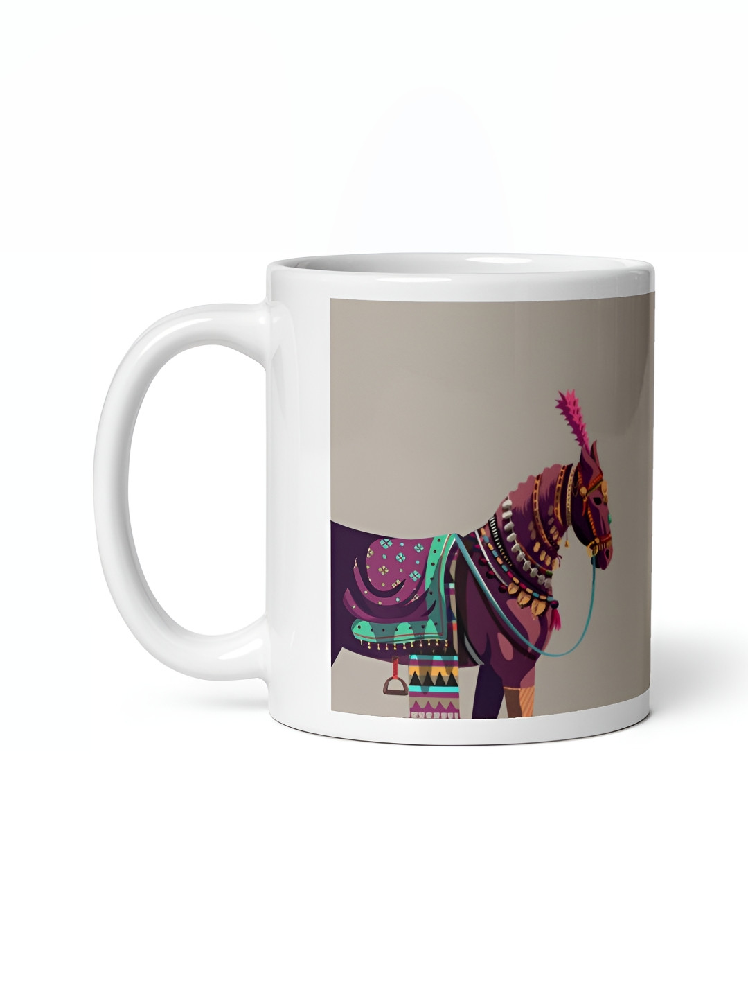 Mr UVD Multicolor Printed Ceramic Matte Mug
