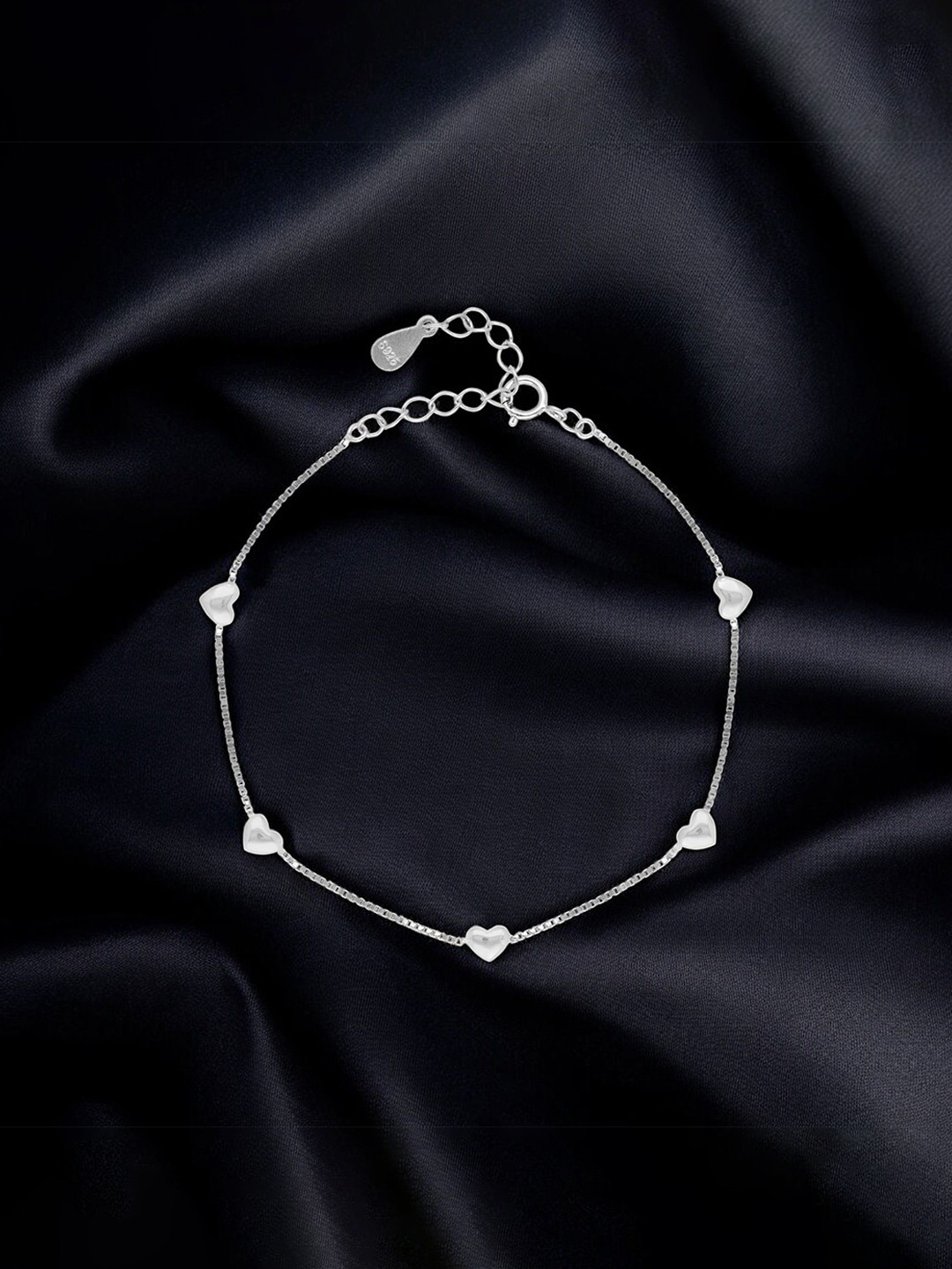 Crash.Club By CKC Silver Rhodium-Plated Wraparound Bracelet