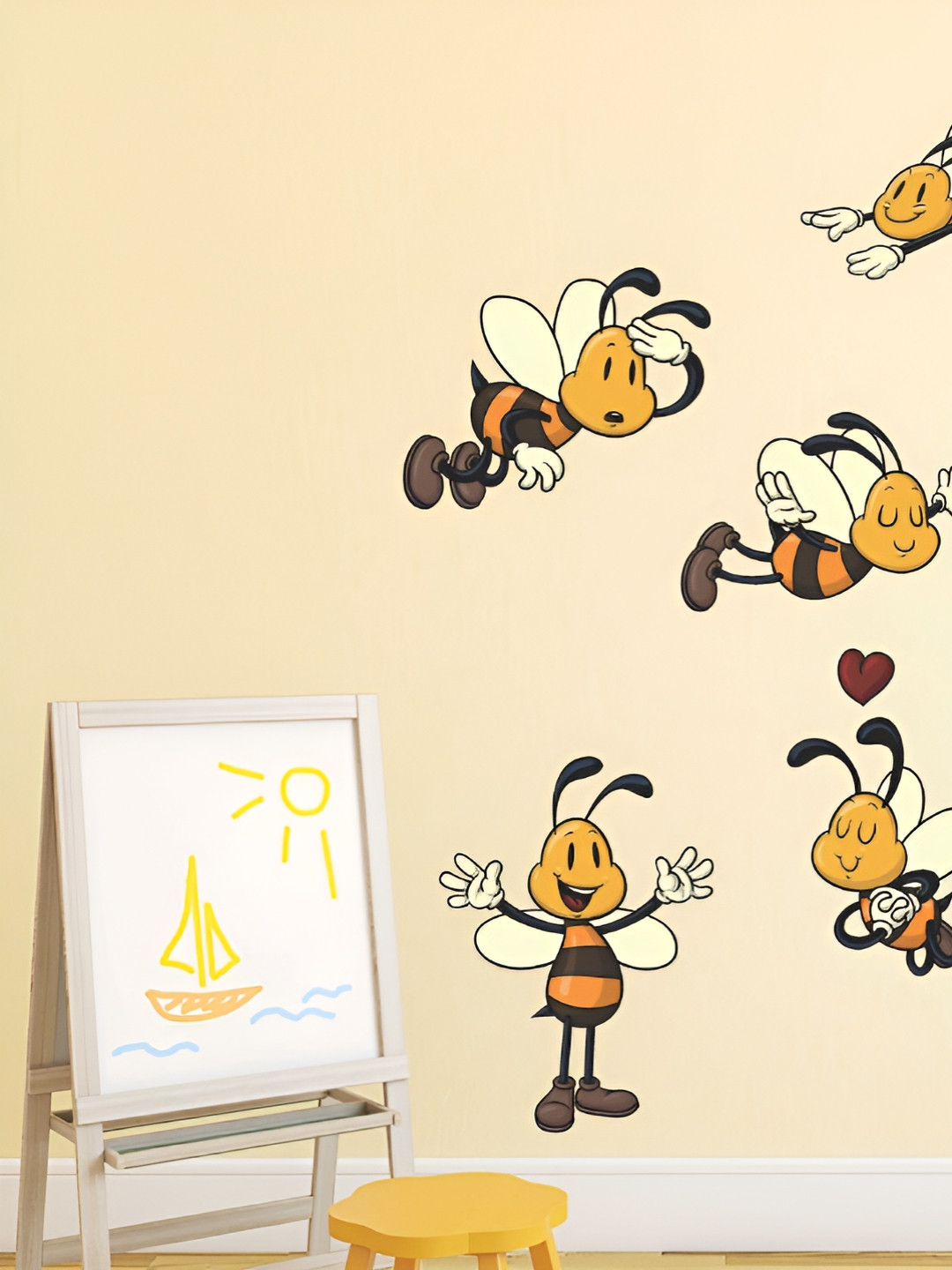 LANSTICK Tree With bees Wall Sticker Wall Decor