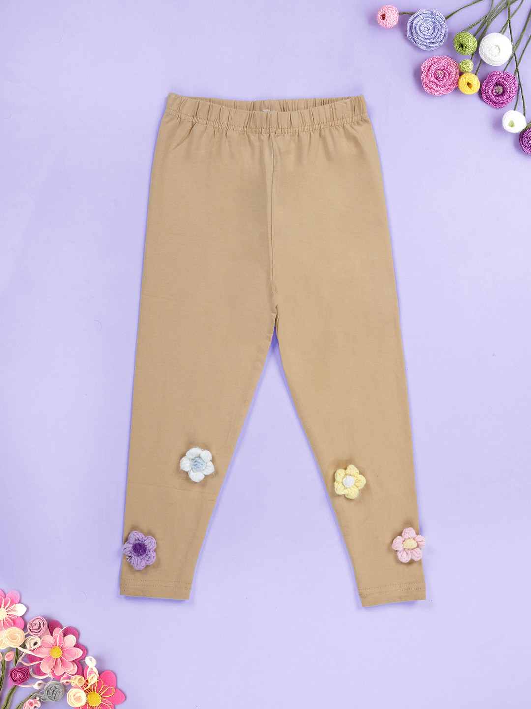 KiddoPanti Girls Ankle Length Legging