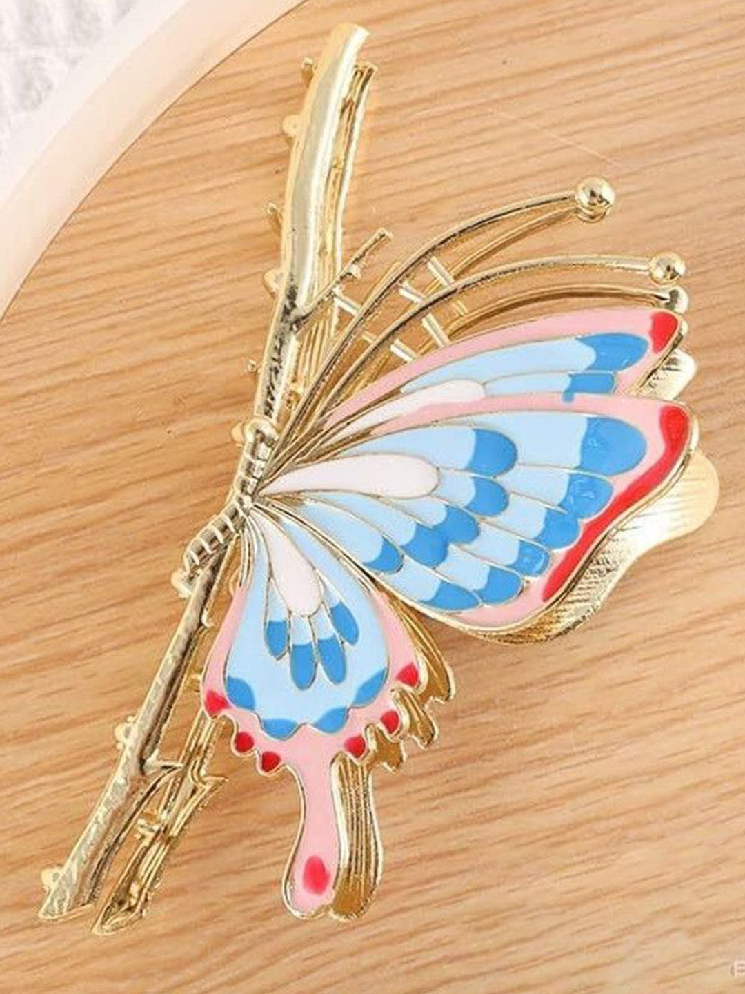 DIVASTRI Women Western Butterfly Claw Clip