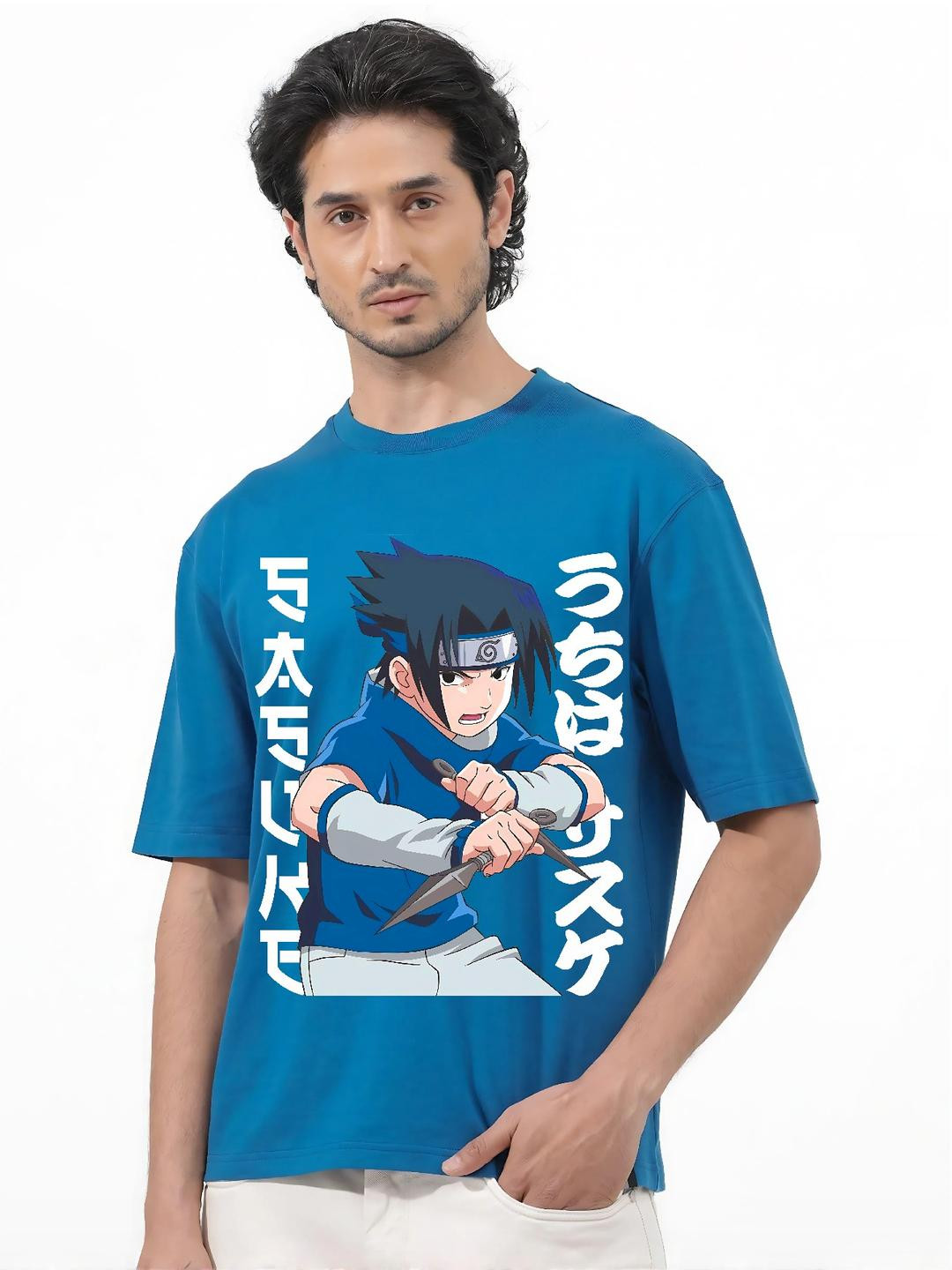 MEGAKART Sasuke Kunai: Naruto Oversize Tee