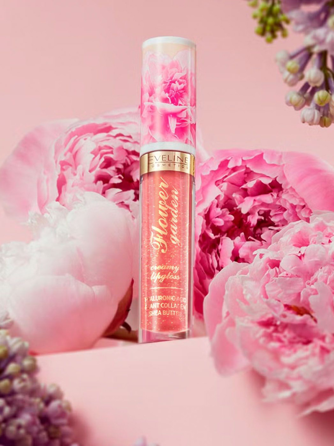 Eveline Cosmetics Flower Garden Creamy Lip Gloss With Shea Butter - 4.1g Sweet Daisy - 02