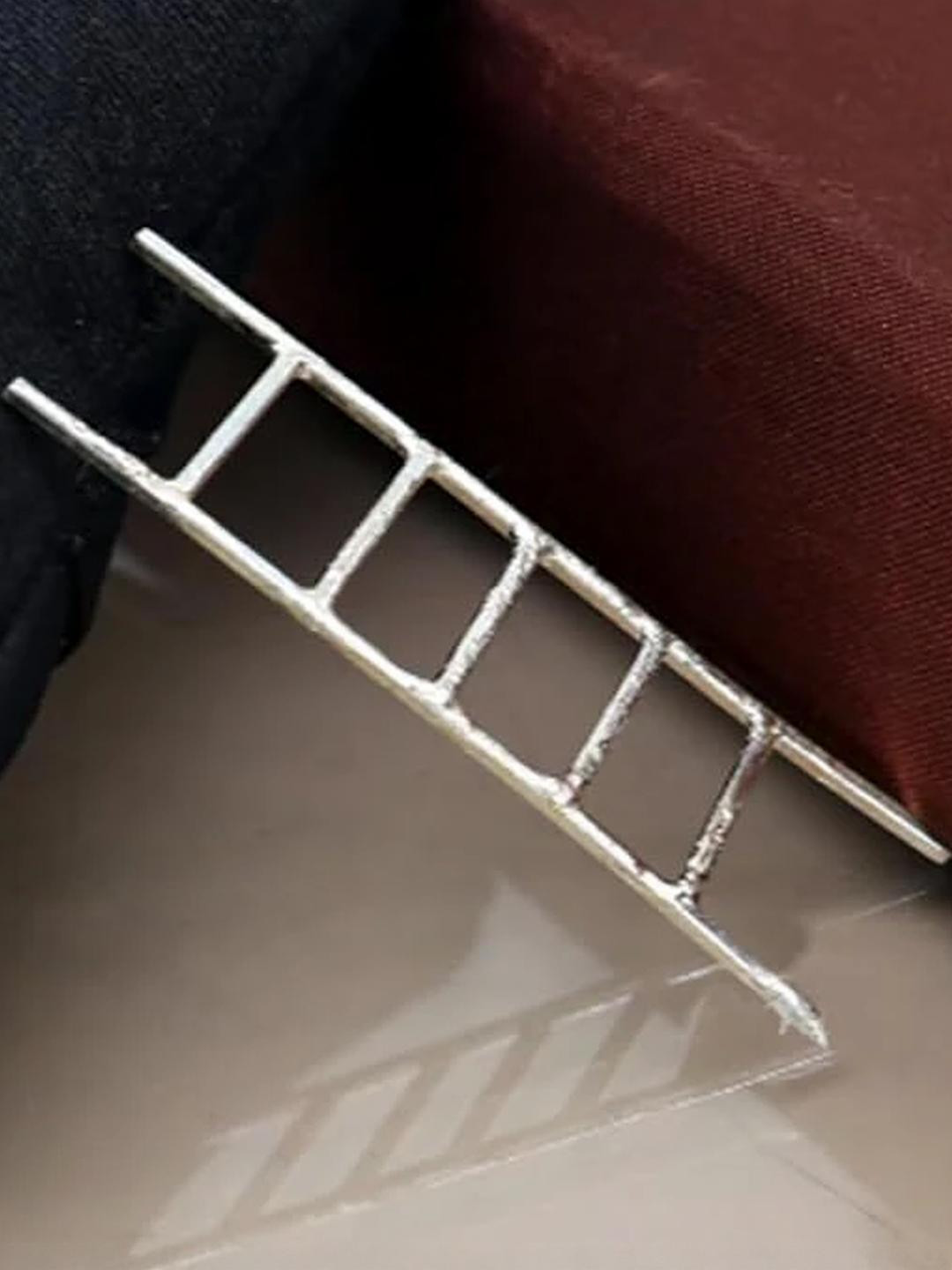 ASTRO-D Ladder,Chaandi Ki Seedhi for Pooja, Temple 4 GM