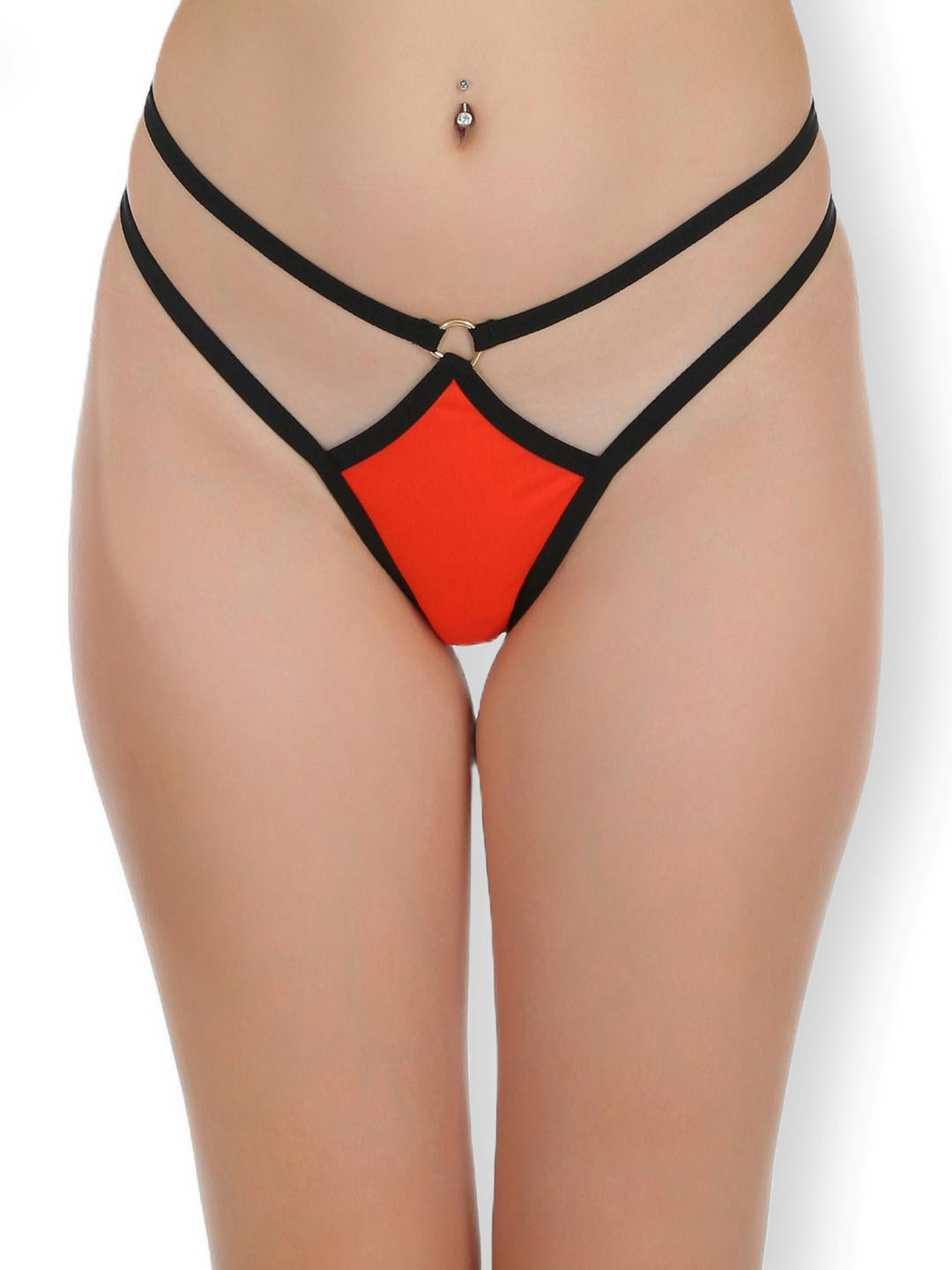 SELFCARE Women Orange Briefs