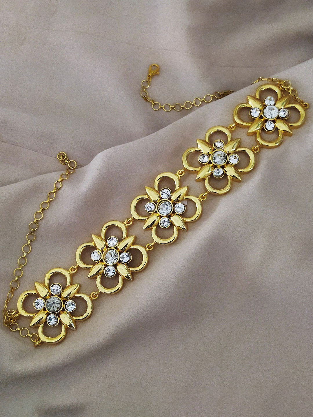 BBlingg Casha Choker Gold-Plated Minimal Necklace