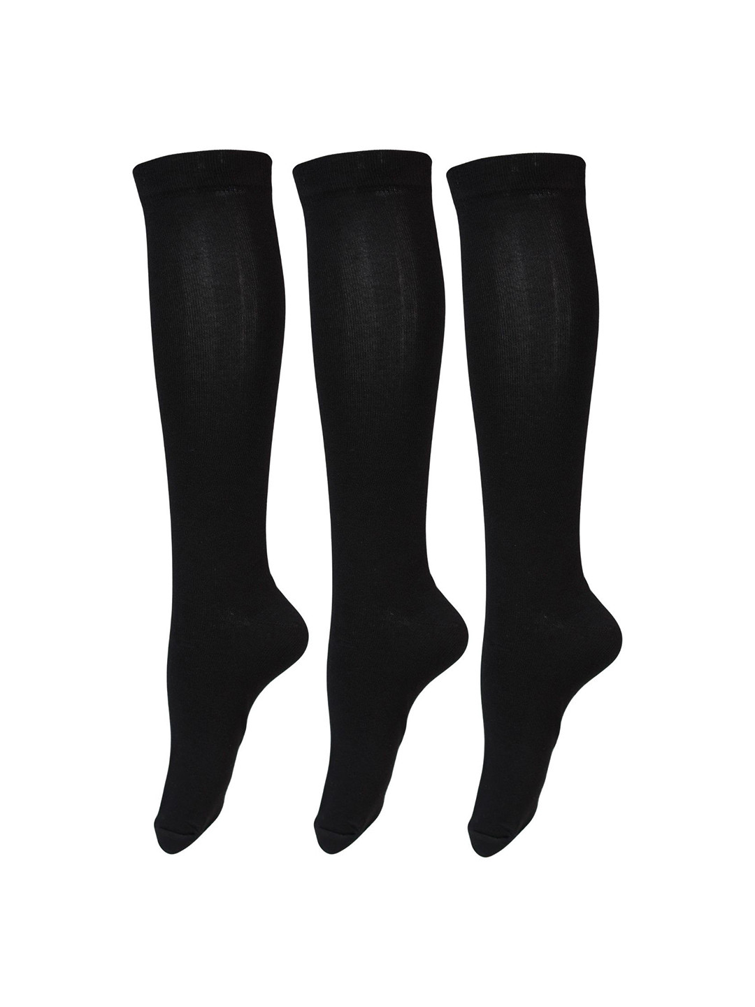 RC. ROYAL CLASS Girls 3-Pcs Knee-Length Socks