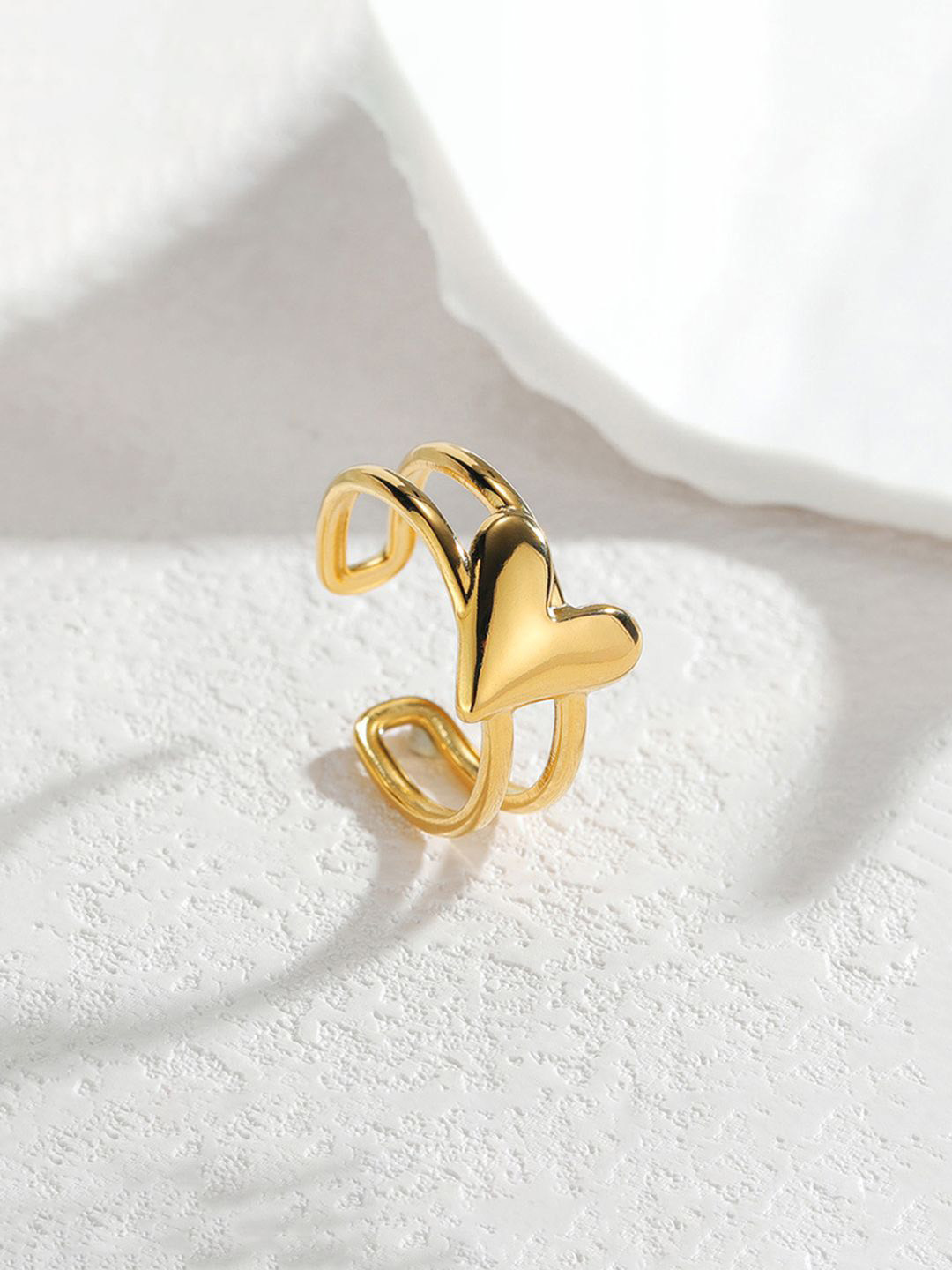 Designs & You Gold-Plated Anti-Tarnish Finger Ring