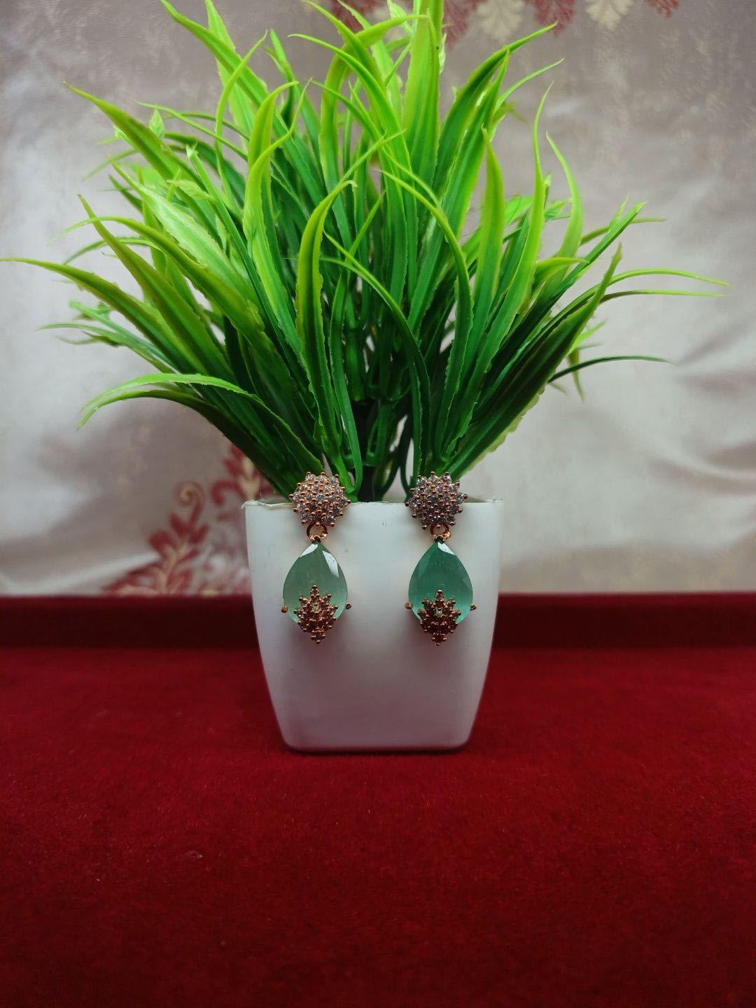 Palfrey Crystal Studded Jewellery Set