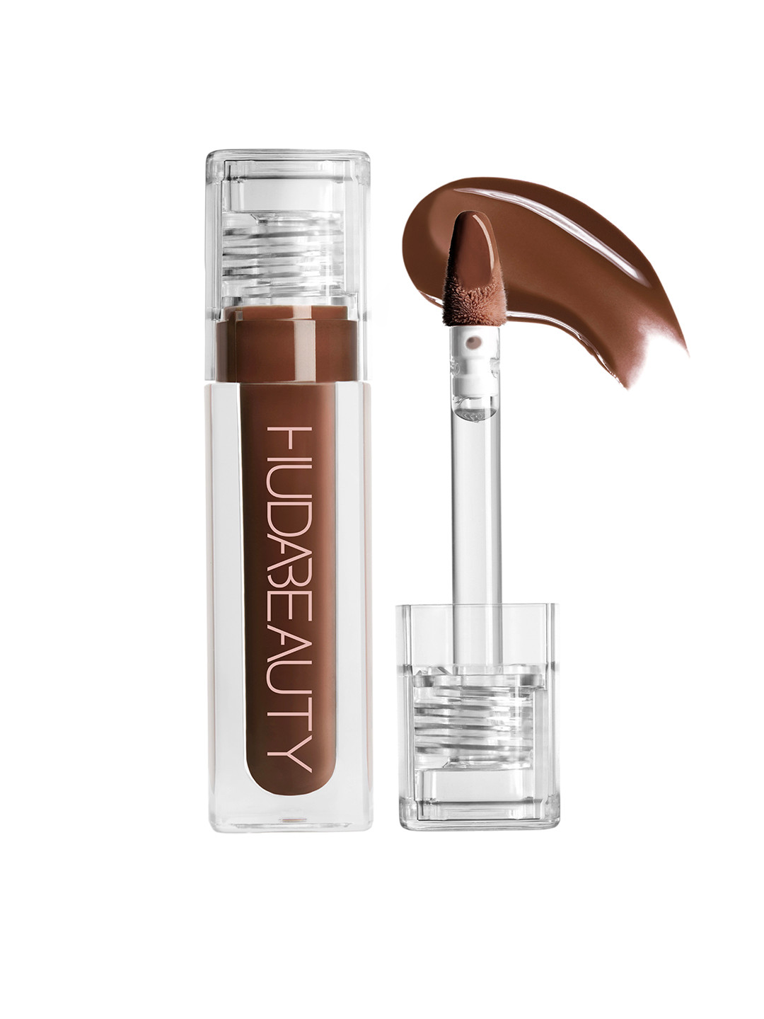 Huda Beauty Faux Filler Extra Shine Hydrating & Non-Sticky Lip Gloss - Coco - 3.9ml