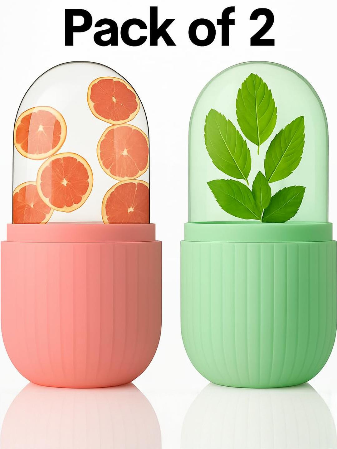 ARPANA BRIGHT Pack of 2 Ice Face Roller Massager