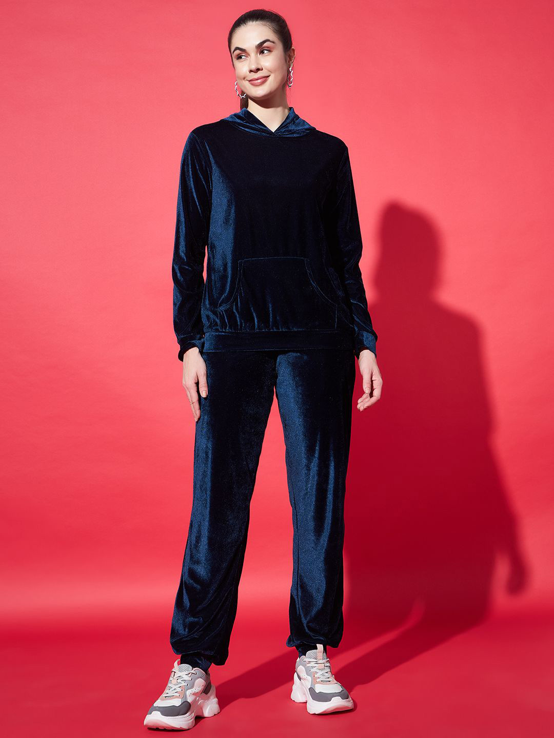 VAARARO Hooded Sweatshirt With Joggers Tracksuits