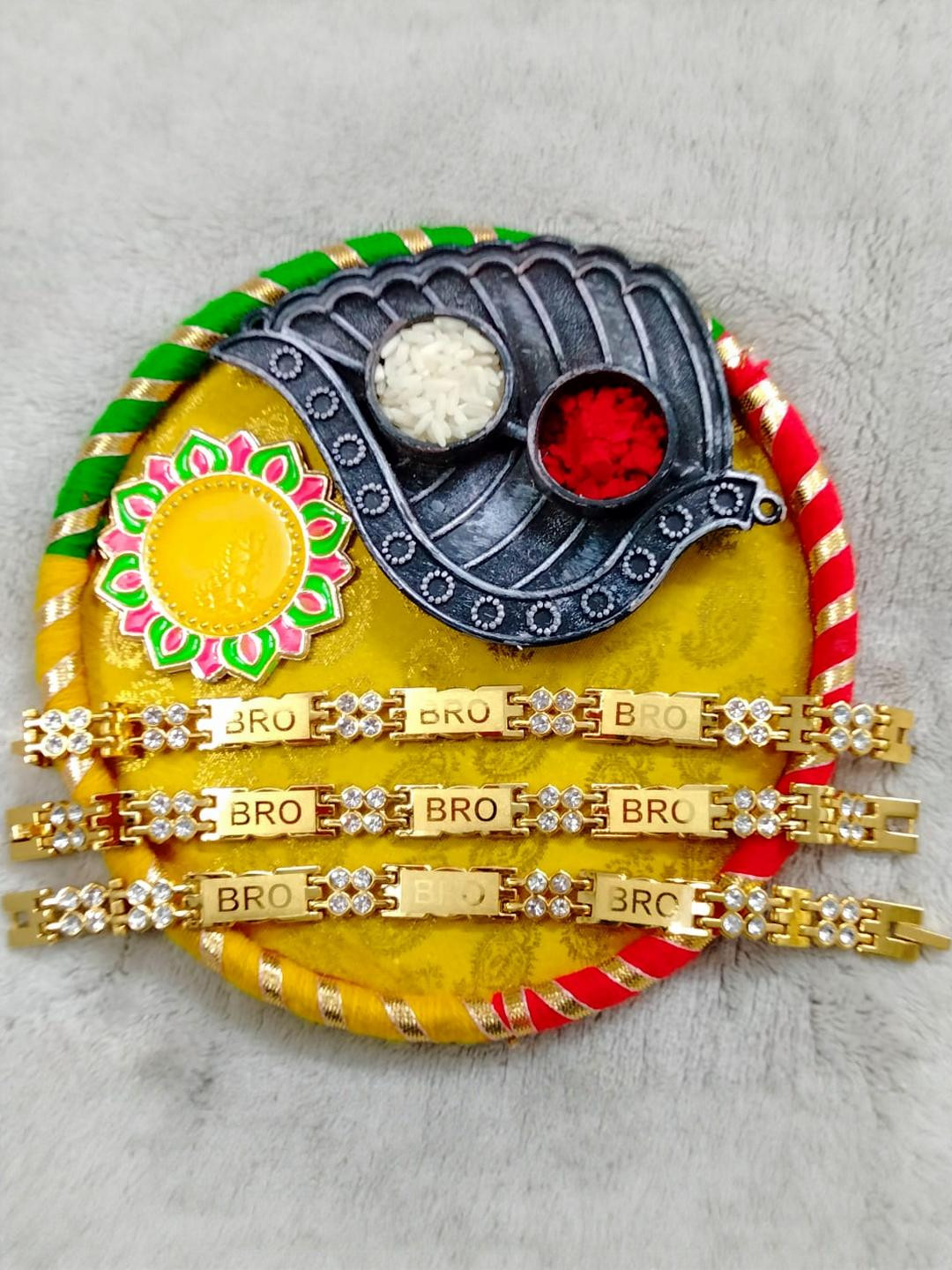 Shree Enterprise Raksha Sutra Rakhi Bracelet