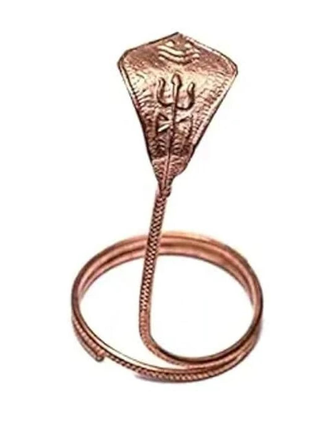 ASTRO-D Copper Shivling Shesh Naag Joda 2 PIECE ( 1 PAIR) LAL KITAB REMEDY