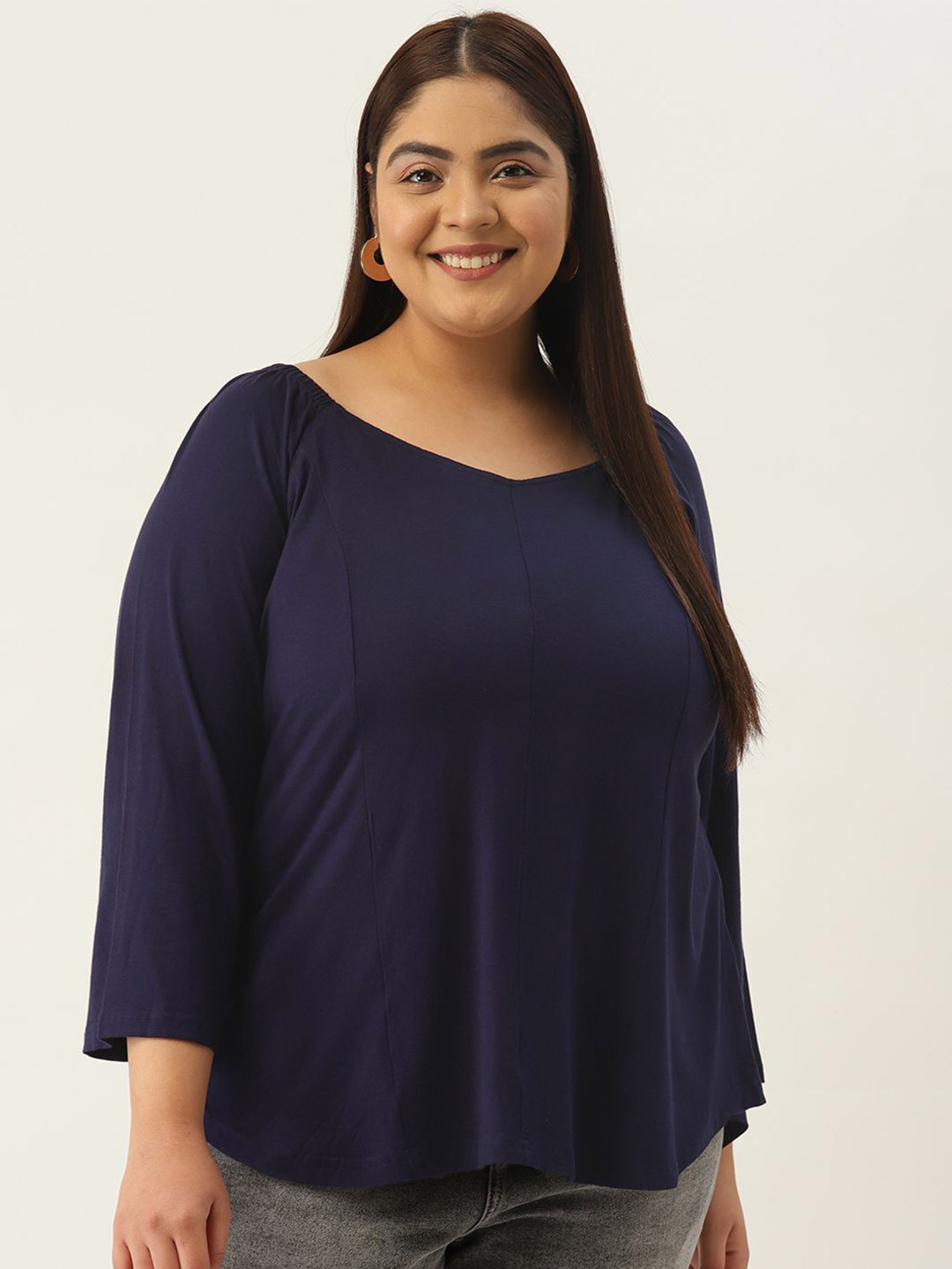 theRebelinme Women Sweetheart Neck Regular Top
