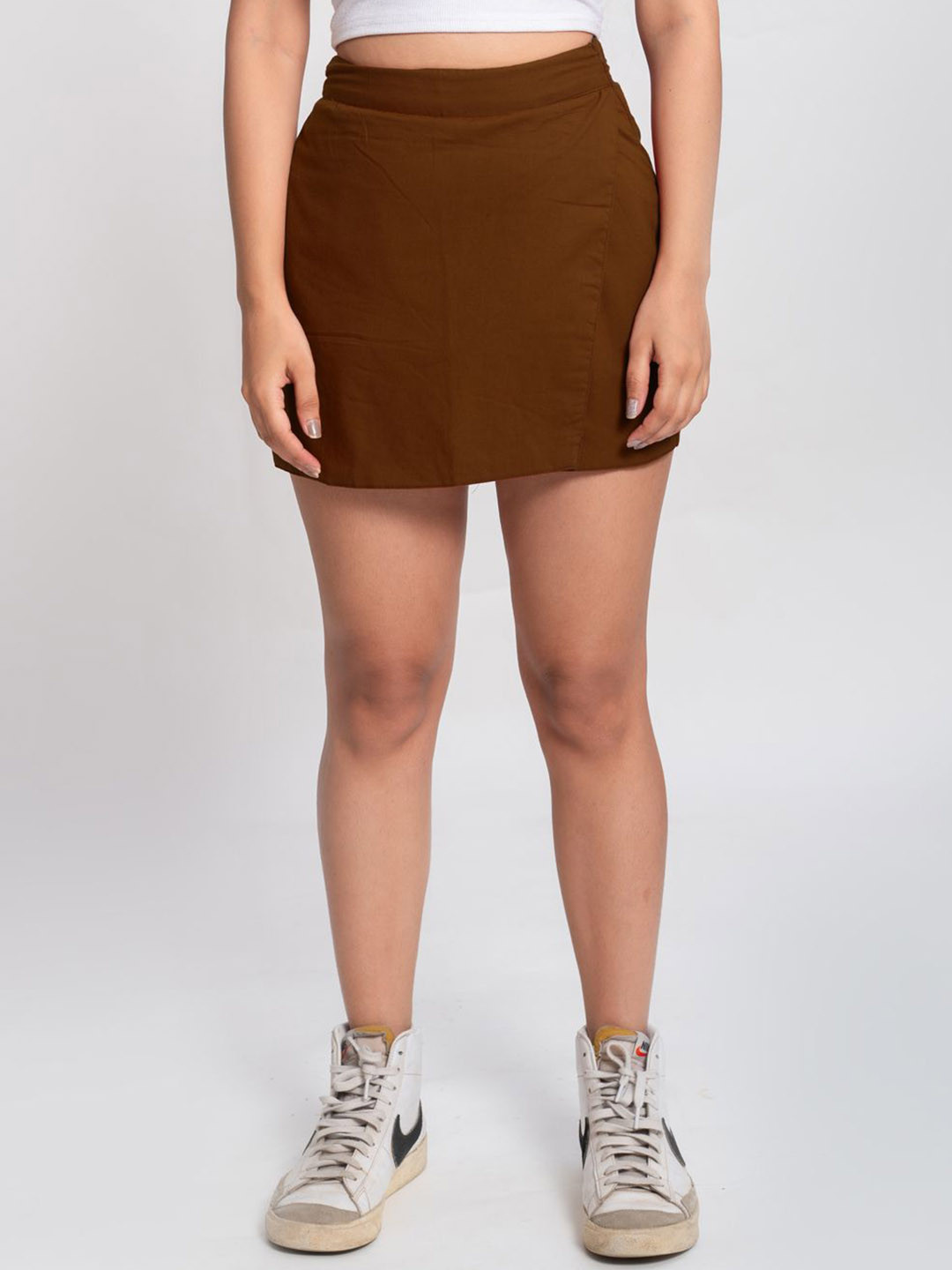 Me Craft Straight Mini Skirt