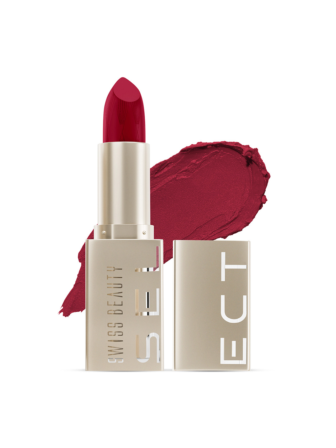 SWISS BEAUTY Select Creme Touch Lipstick with Vitamin E & Tea Tree - Peppery Red 11