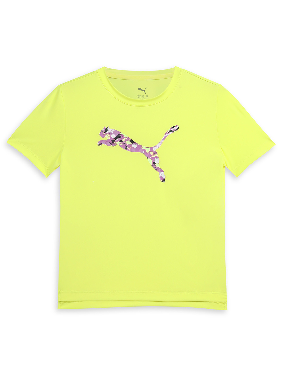 Puma Girls All Day Cat Logo Youth Training Tee