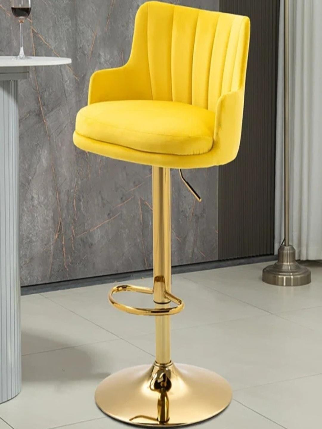 Doe Buck Premium Velvet Adjustable Bar Chair