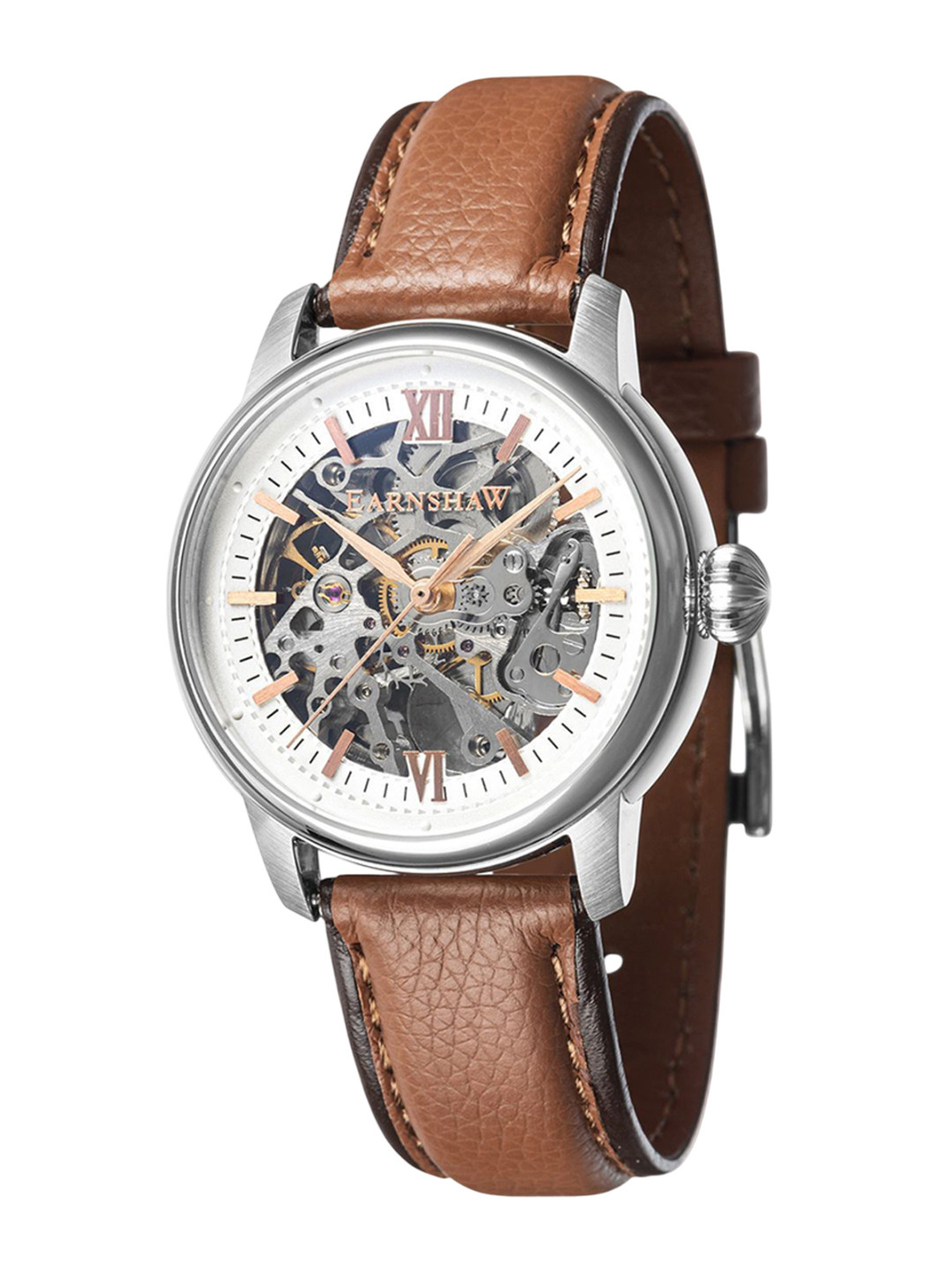 EARNSHAW Men Analogue Automatic Motion Powered Watch ES-8110-02