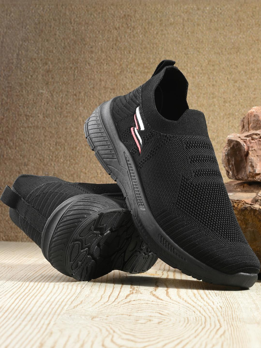 ZENG Men Black Sports Shoes