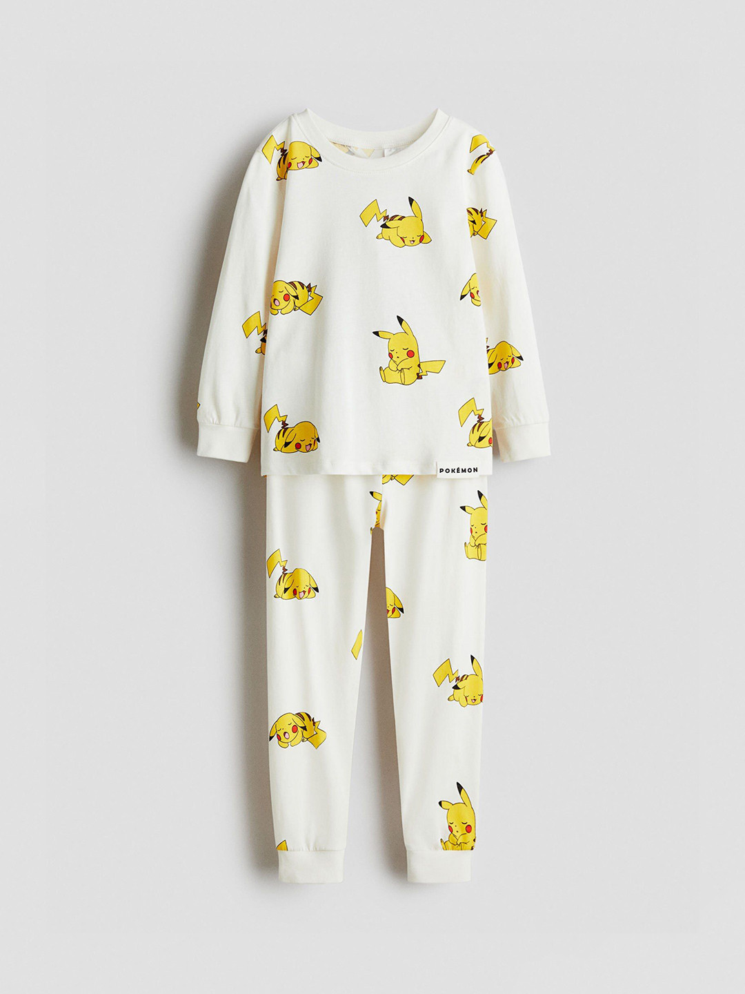 H&M Printed Cotton Jersey Pyjamas