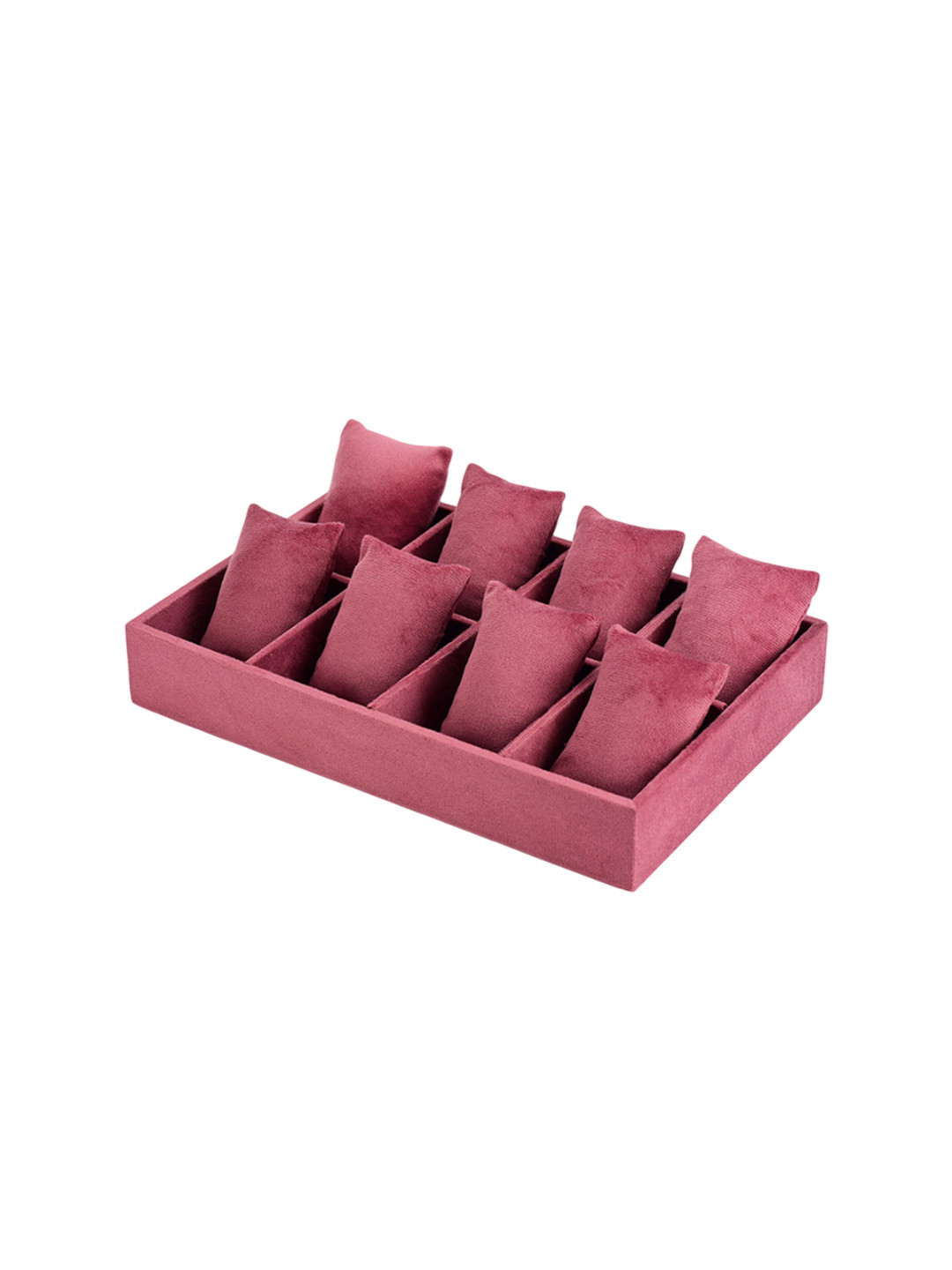 AZYEEA Pink 8-Slot Watches Organiser