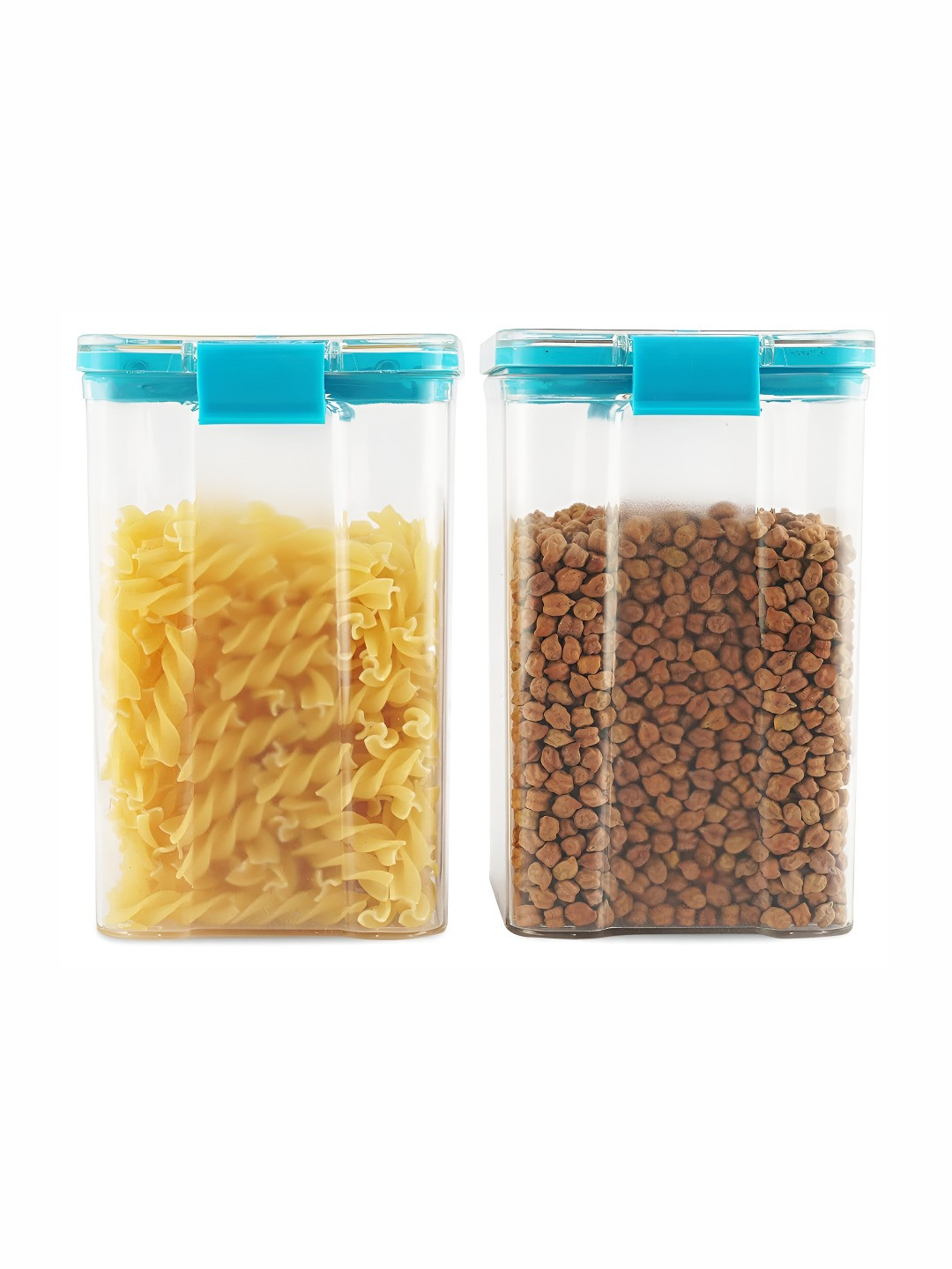 Pearlpet Black Plastic Rectangle Shape Container