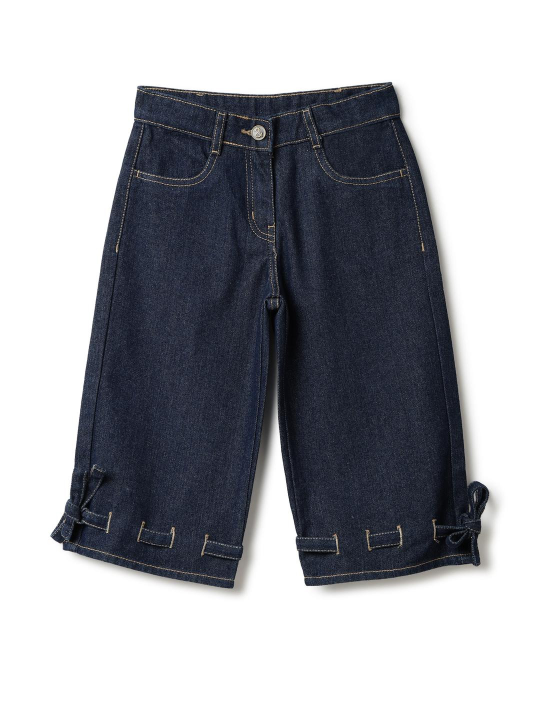 Girls Denim Capri