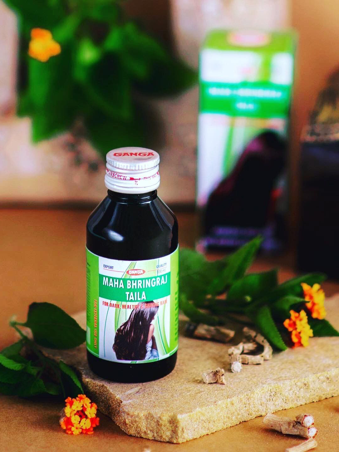 Ganga Maha Bhringraj Taila Hair Oil - 100 ml