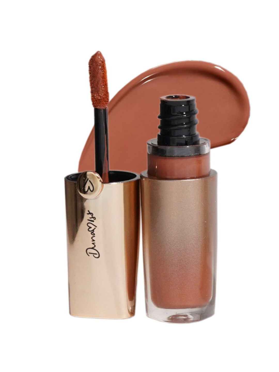 Dunamiss Cosmetics Glossy & Long Lasting Lip Oil- 3.8 ml- Bonita -Mocha Madness