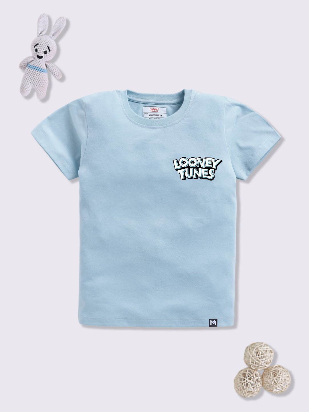 YK X Minute Mirth Boys Looney Tunes Printed T-shirt