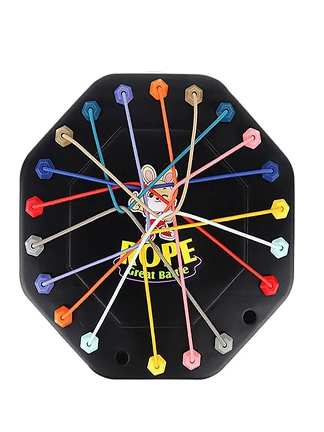 MUREN Kids Twisted Rope Knots Untangle Stack Puzzle Activity Toys and Games