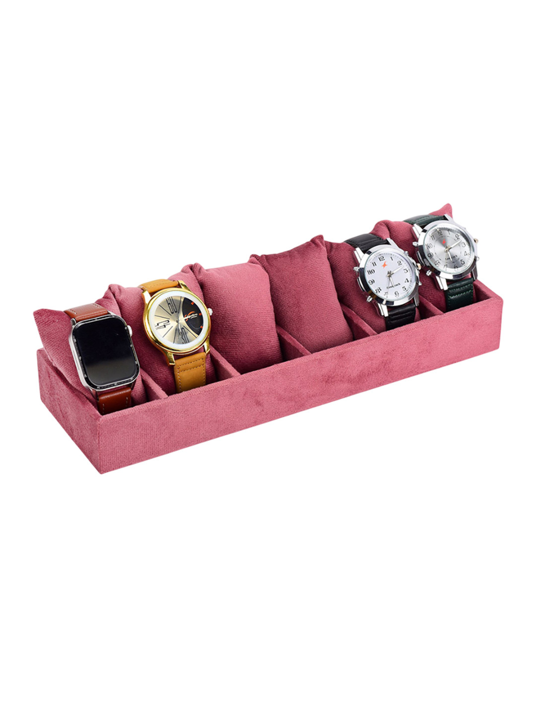 AZYEEA Pink 6-Slot Watches Organiser