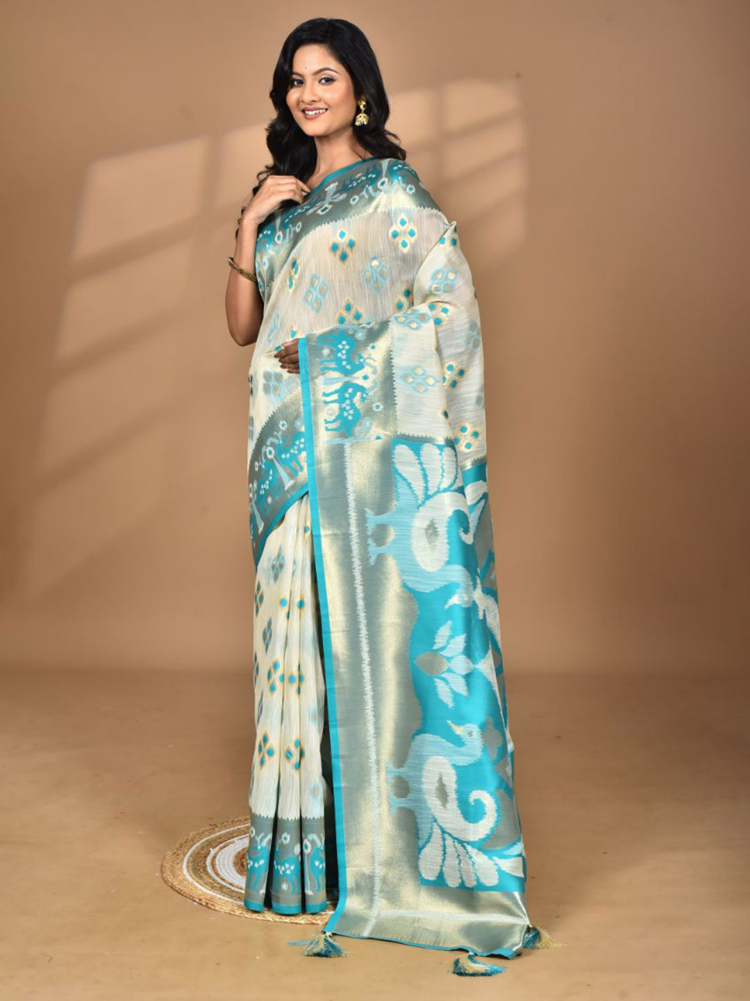 Morchari Women Desgin Two Dai Saree