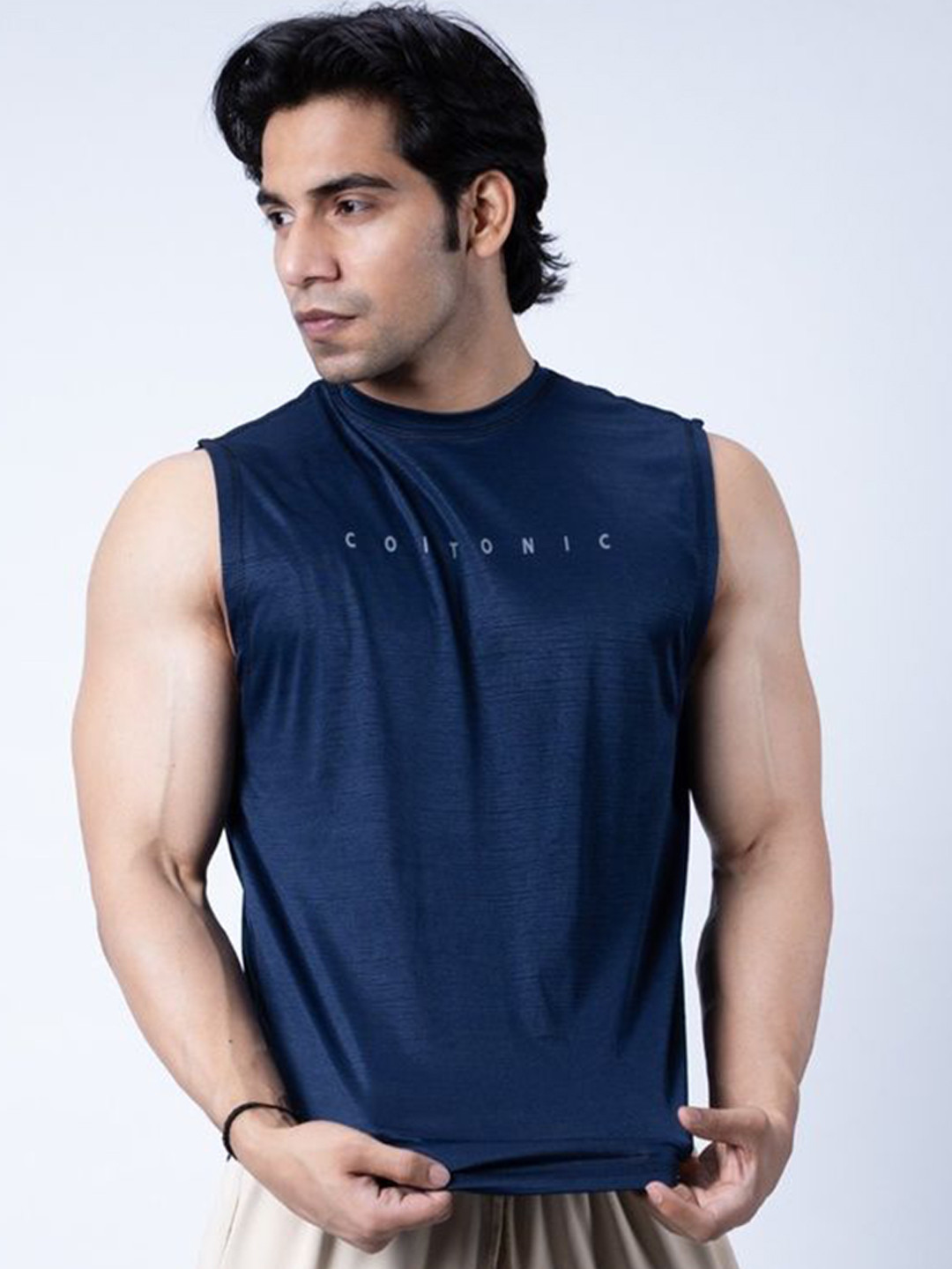 Coitonic Dry-Fit Round Neck Sleeveless Tank Top Coitonic Dry-Fit Tank Top 15