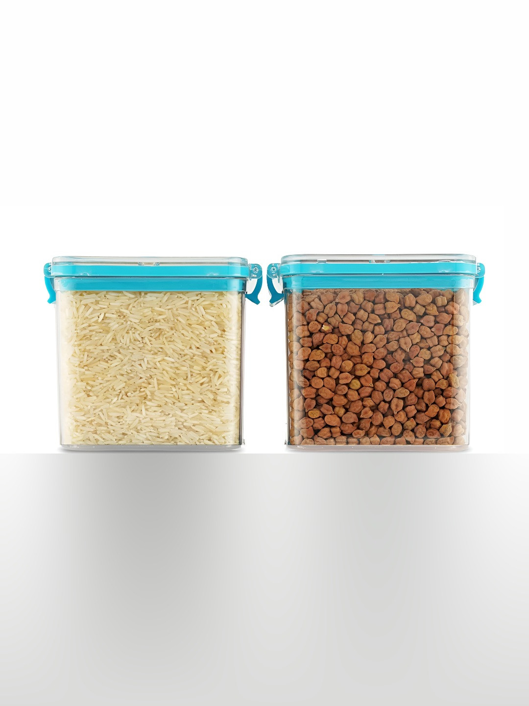 Pearlpet Pack Of 2 Plastic Easy to Clean Core Container