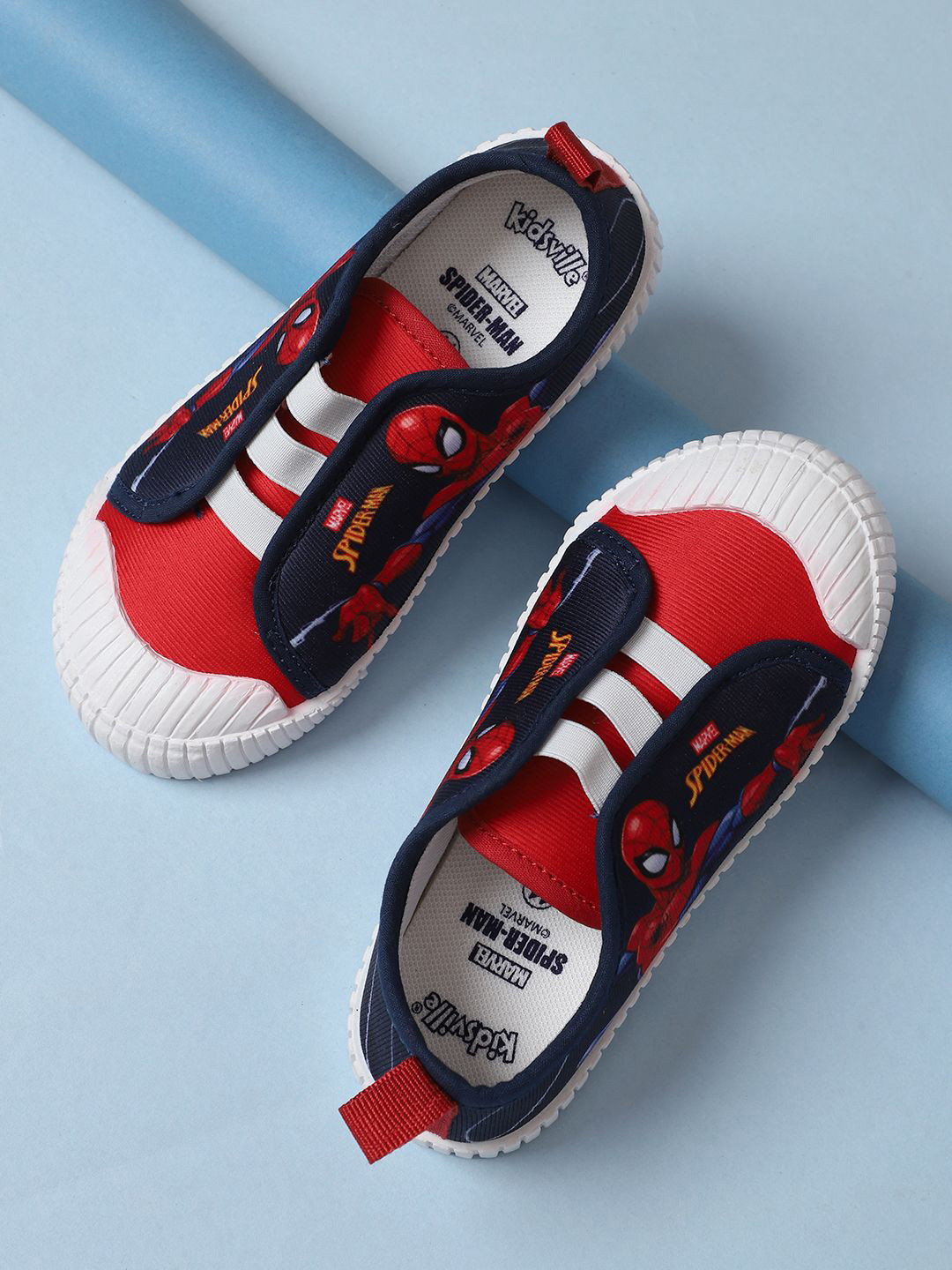 Kids Ville Boys Spiderman Printed Casual Sneakers