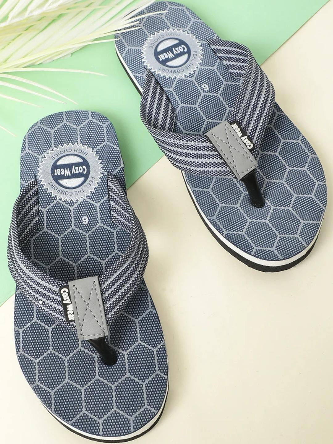 Cozy Wear Men Pink Flip Flops