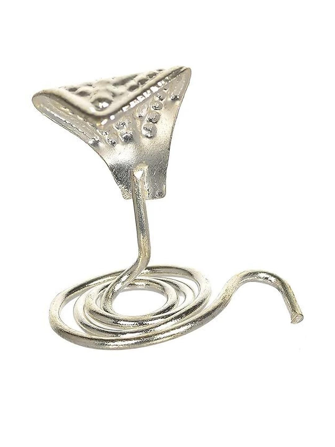 ASTRO-D Silver Slane Snake Pooja Essential 4gm