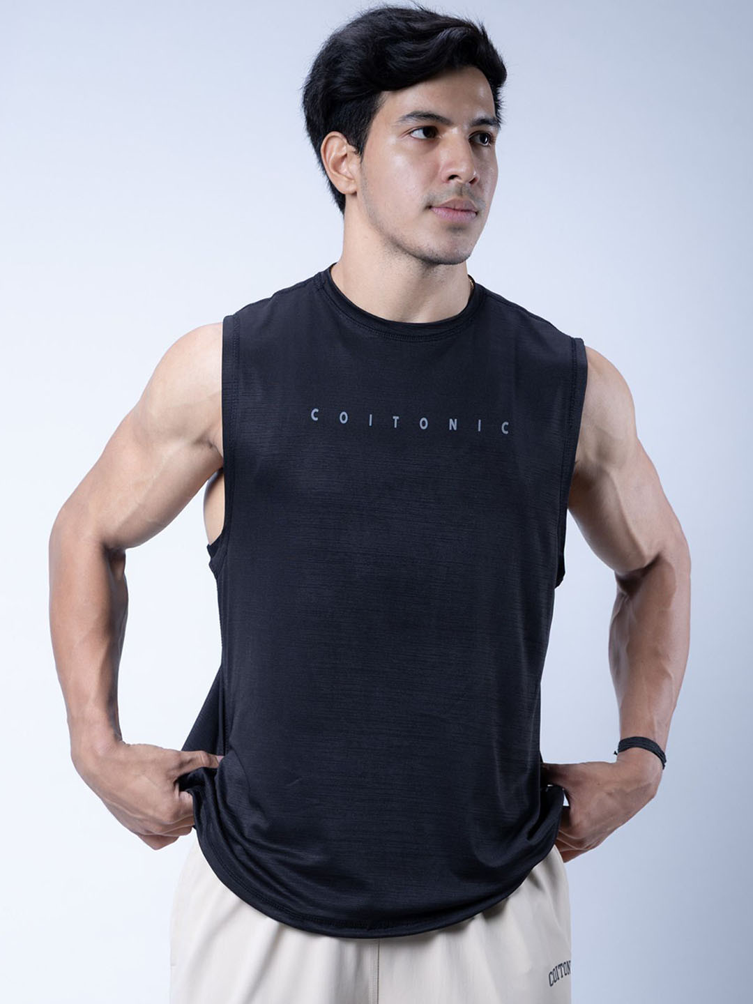 Coitonic Dry-Fit Round Neck Sleeveless Tank Top Coitonic Dry-Fit Tank Top 11