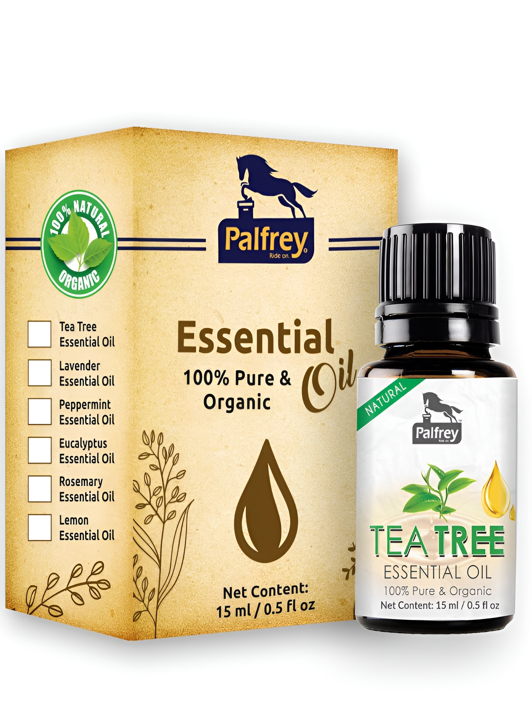 Palfrey Pure Tea Tree Essential Oil - 15ml