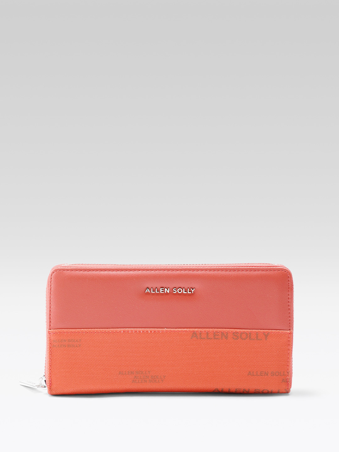 Allen Solly Women Textured Zip Around Wallet