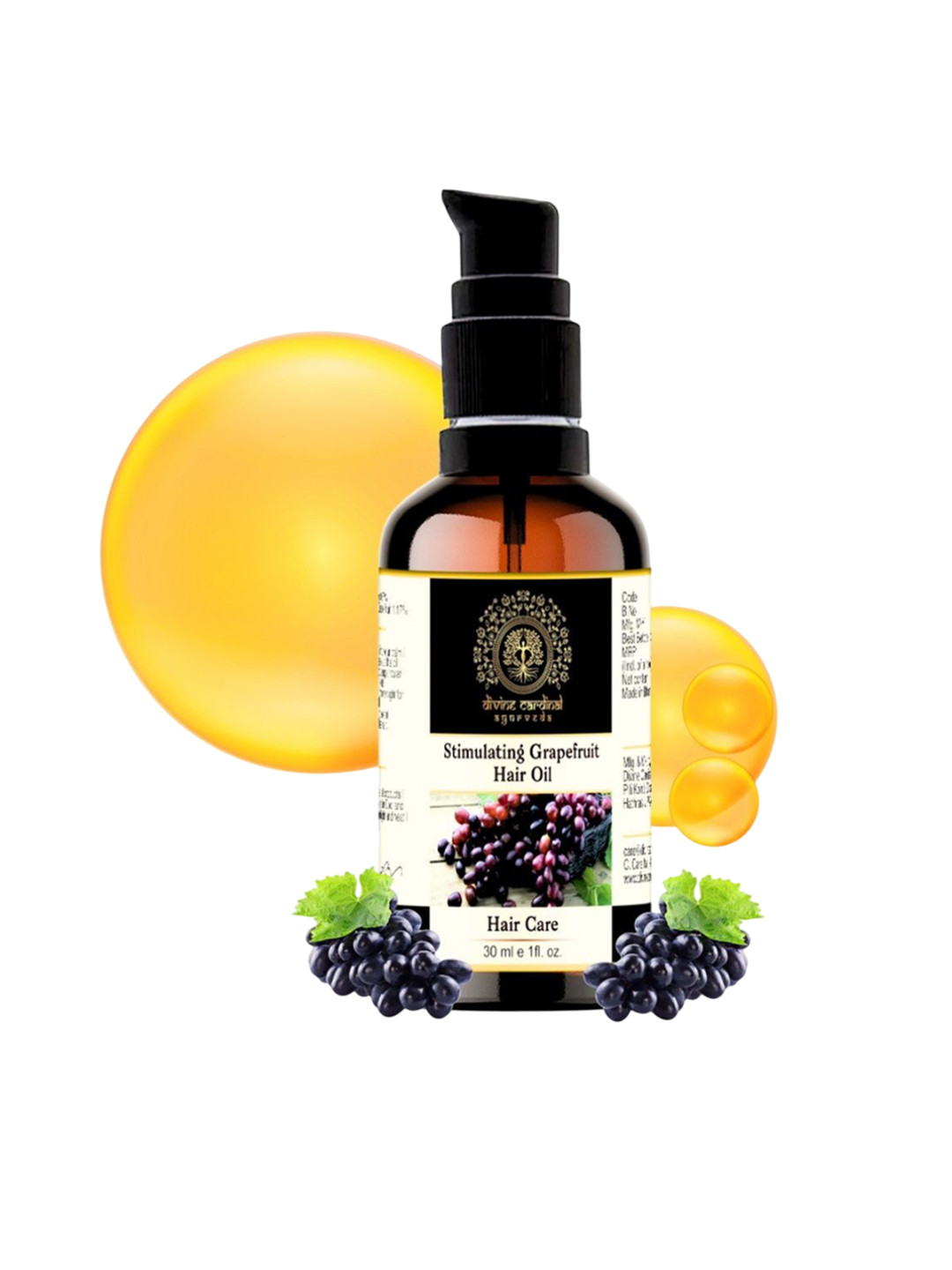 Divine cardinal Stimulating Grapefruit Hair Oil For Hair Growth - 30 ml