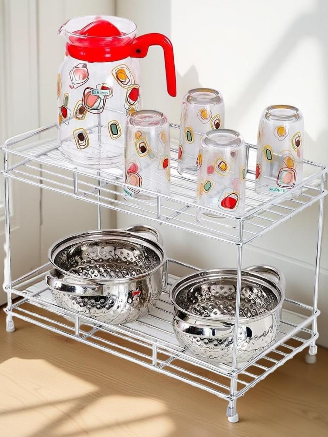 IVAZA Grey Kitchen Rack