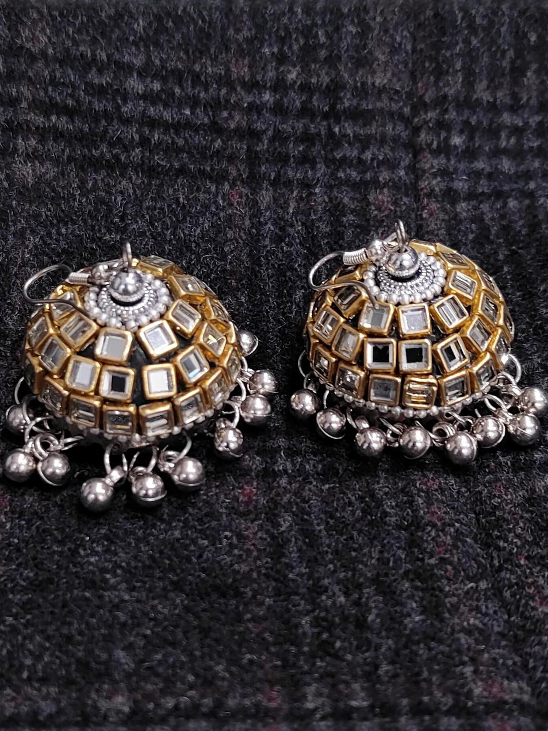 Grace Collections Classic Jhumkas Earrings