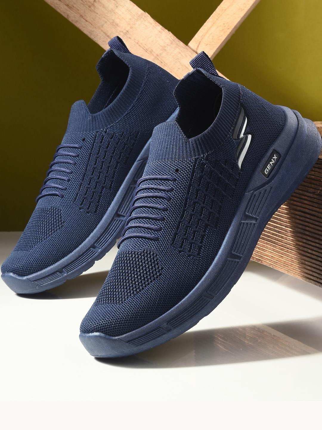 ZENG Men Blue Sports Shoes