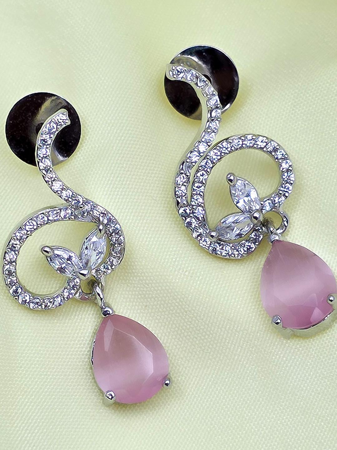 Talish Women Pink Earrings