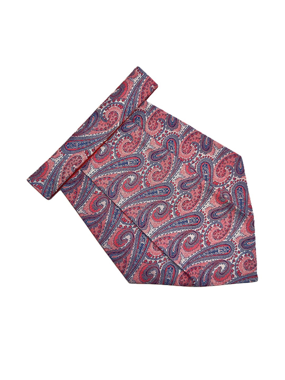 VOICI Men Paisley Woven Design Pocket Square