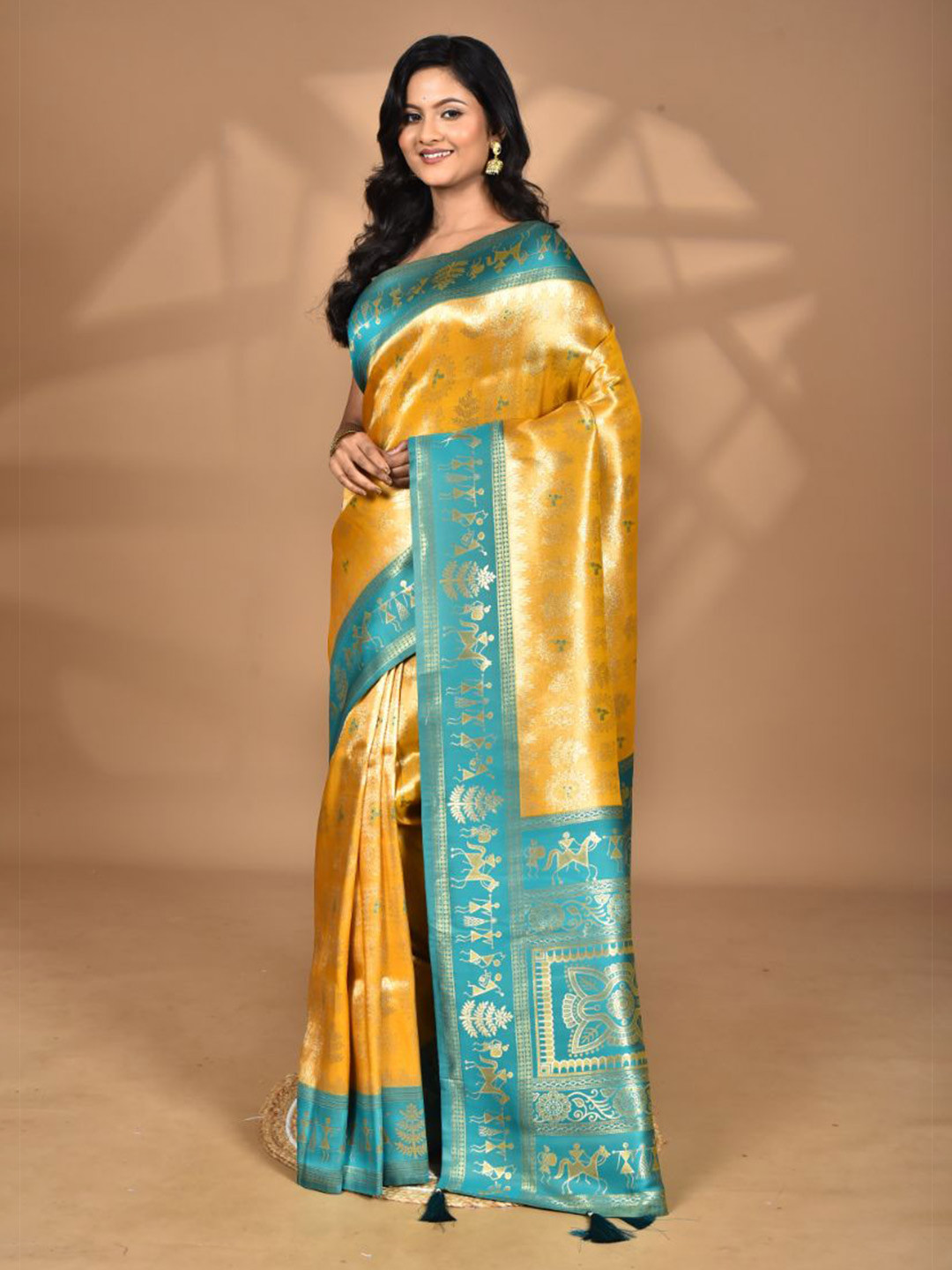 Morchari Woven Desgin Two Dai Saree